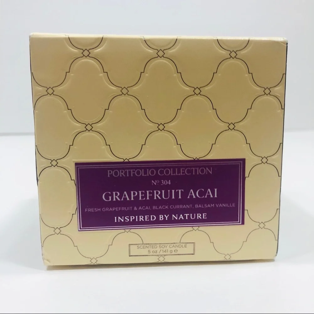 Aquiesse Grapefruit Acai Candle 5 oz.
